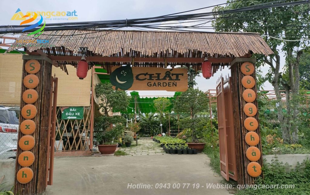 Bảng Hiệu Gỗ Khắc Laser: Nghệ Thuật Từ Thiên Nhiên!